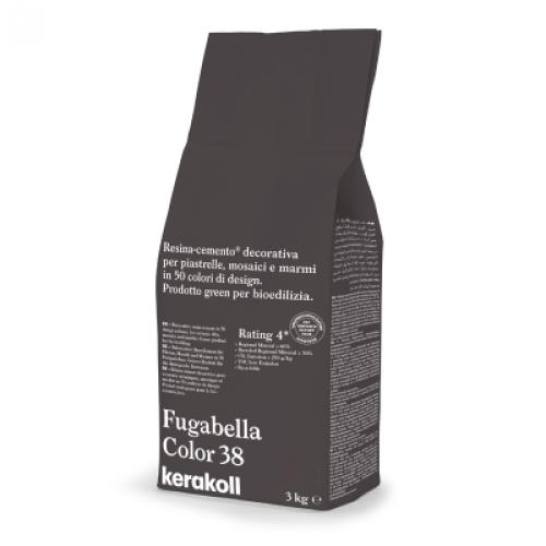 Fugabella Grout Color 38 Fig Black (3kg)