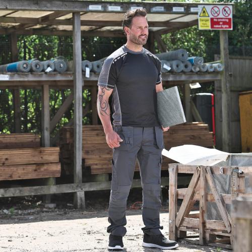 Castle Proflex Work Trouser Grey 40R