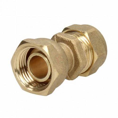 15mm x 1/2" DZR Straight Tap Connector