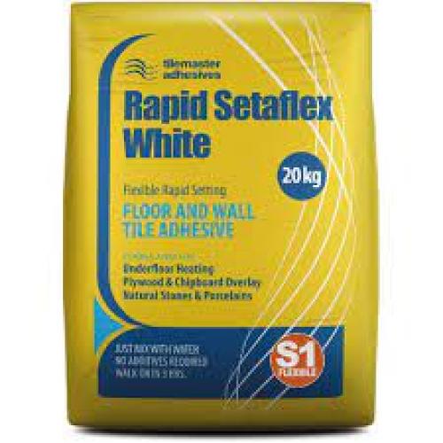 Setaflex Rapid Set Adhesive White (20kg)