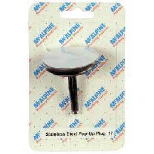 McAlpine Stainless Steel Pop Up Plug