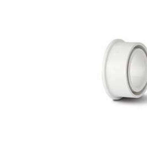 Polypipe 40mm Soil Solvent Boss Adaptor White (SW81W)