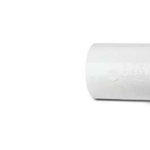 Polypipe 40mm White Straight Coupling (WS26W)