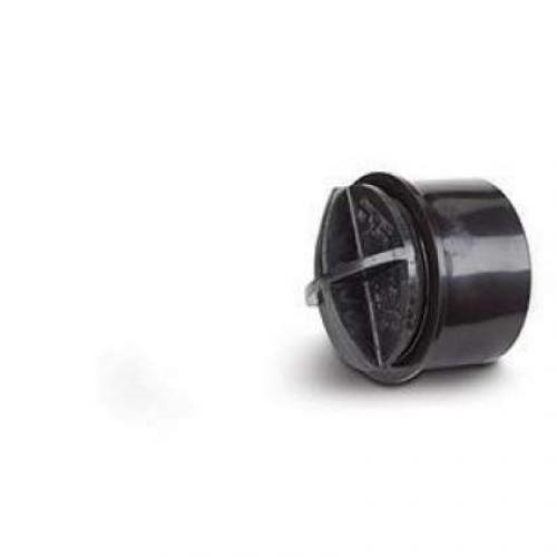 Polypipe 40mm Black Screwed Access Plug (WS30B)