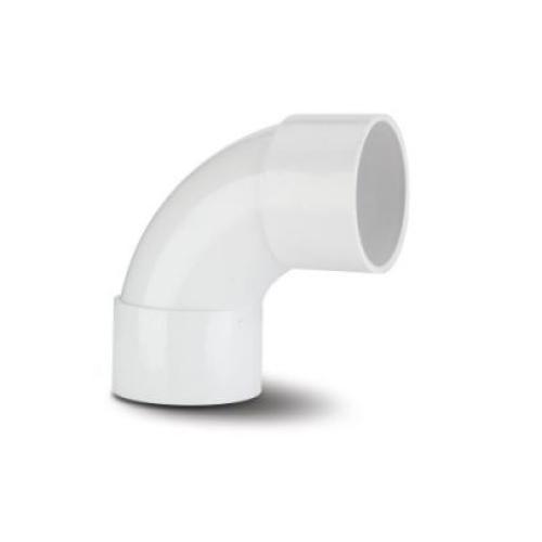 Polypipe 50mm x 92.5d Abs Swpt Bend White (WS52W)
