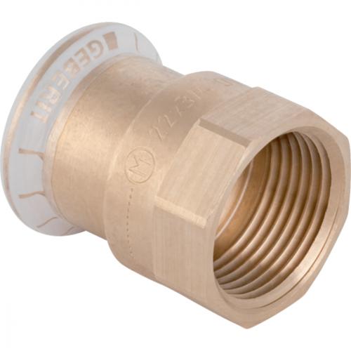 15mm x 1/2" Geberit Copper Female Adaptor