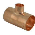 22mm x 22mm x 15mm Endfeed Reduced Branch Tee