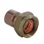 15mm x 1/2" Endfeed Straight Tap Connector