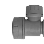 PB1522 Polyplumb Branch & End Reduced Tee 22mm x 15mm x 15mm