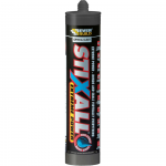 Everbuild Stixall Clear Adhesive 290ml STIXCLEAR