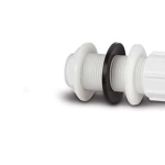 Polypipe 21.5mm Over Flow Straight Tank Connecter (VP49W)