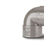 Polypipe 40mm Grey 90 Degree Knuckle Bend (WS16G)