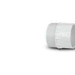 Polypipe 40mm Abs Adaptor Male Iron White (WS47W)