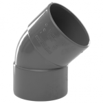 Polypipe 50mm x 45 Deg Abs Obtuse Bend Grey (WS54G)