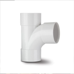 Polypipe 50mm x 92.5 Deg Abs Swept Tee White (WS56W)