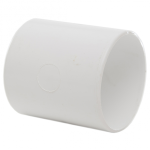 Polypipe 50mm Abs Straight Coupling White (WS58W)
