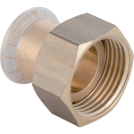 15mm x 1/2" Geberit Copper Union Nut Adaptor